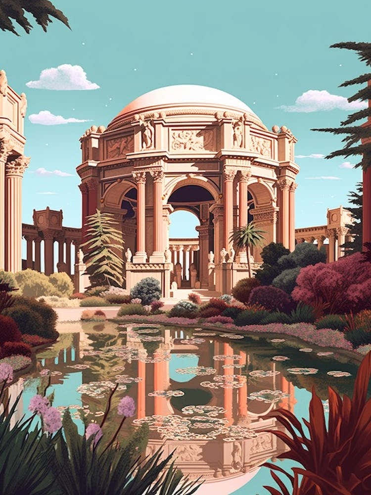 Palace Of Fine Arts San Francisco