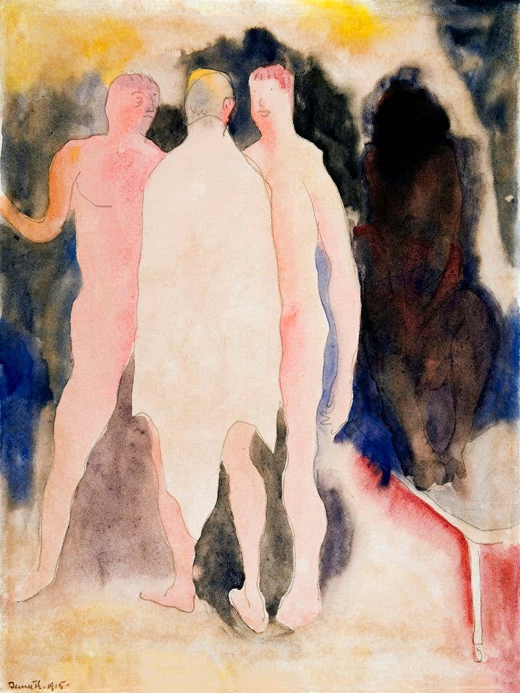 Turkish Bath (1915), Charles Demuth