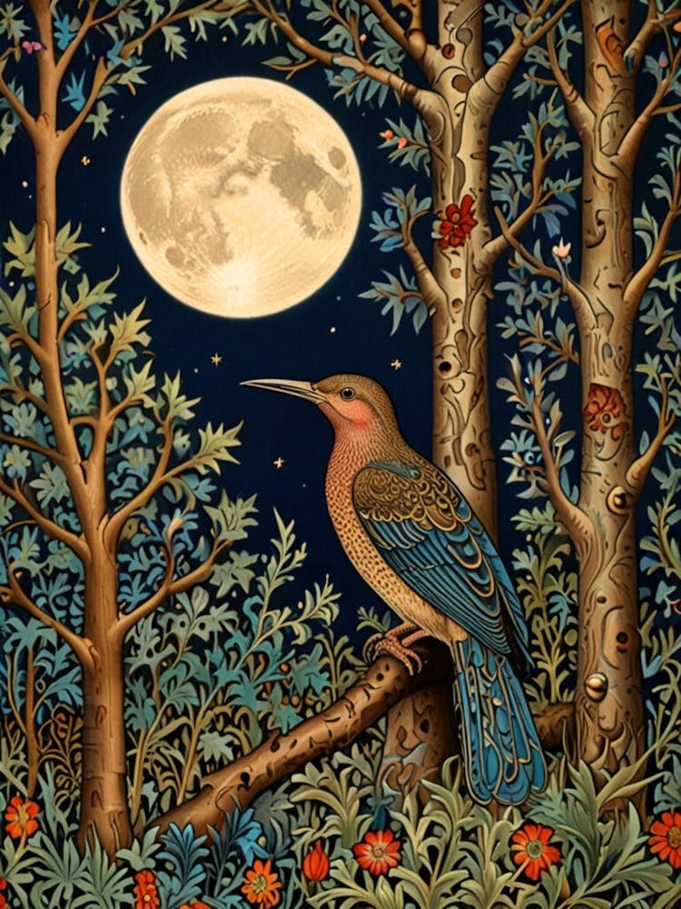 William Morris Bird In The Woods 3