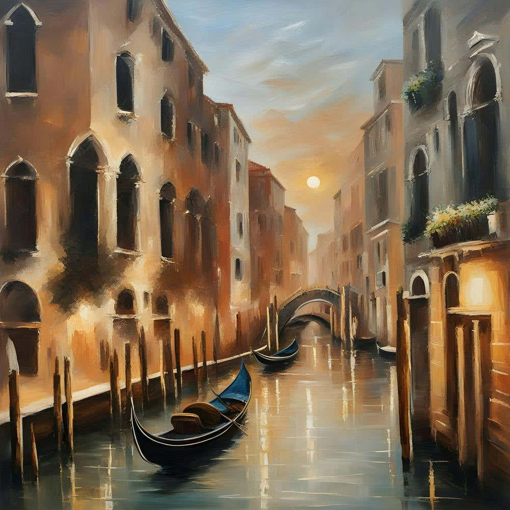 Venice At Sunset