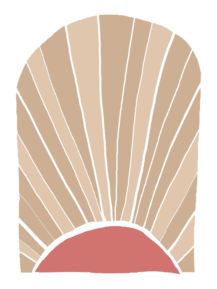 Boho Pink Sun