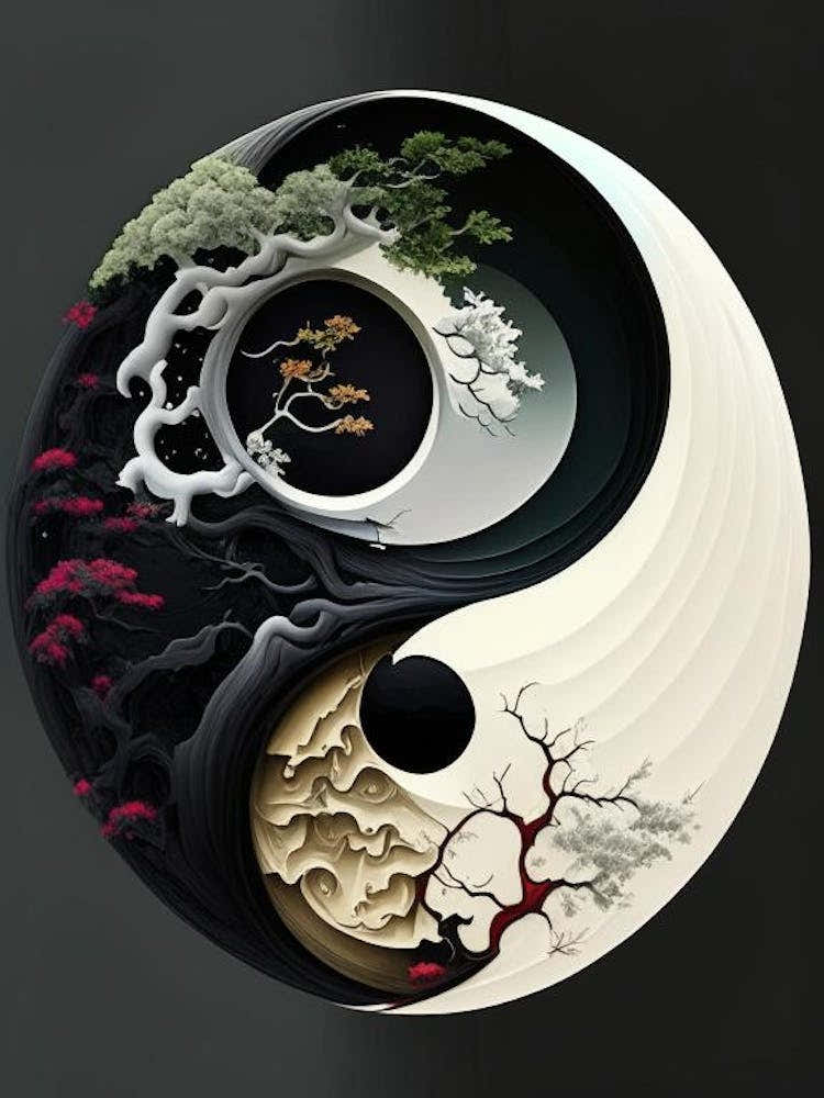 Repeat 5, Yin and Yang Illustration