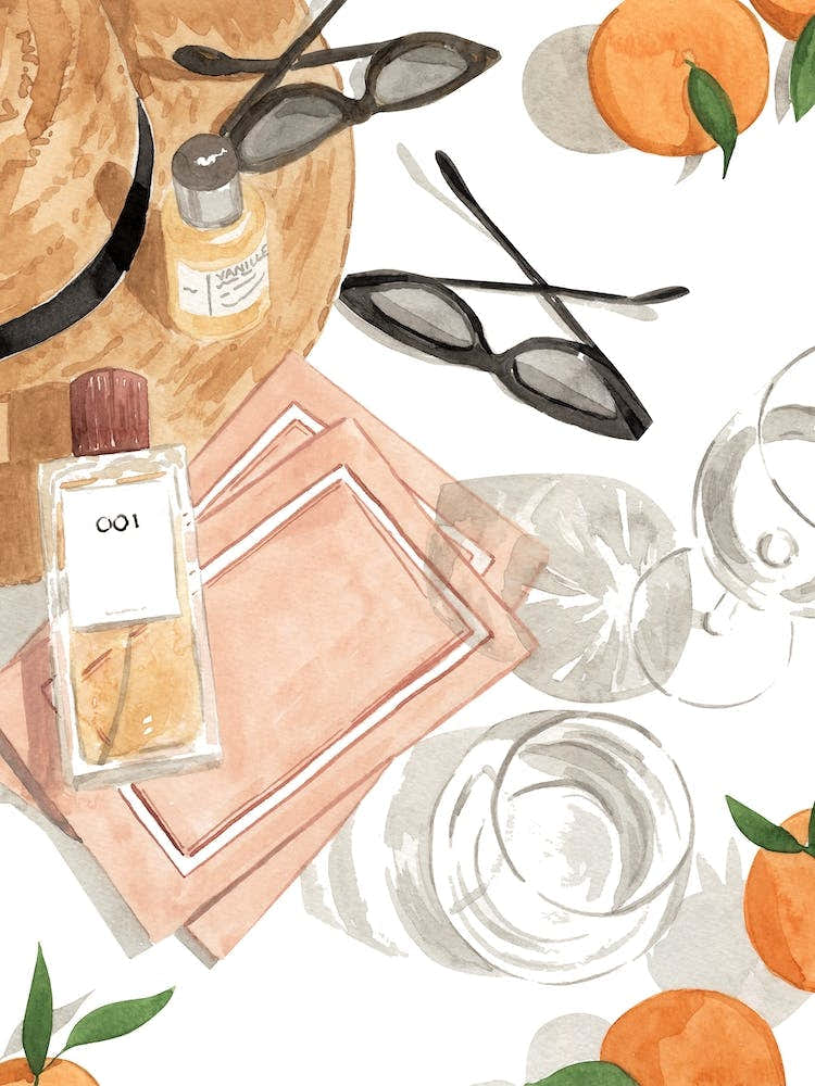 Still Life With Oranges