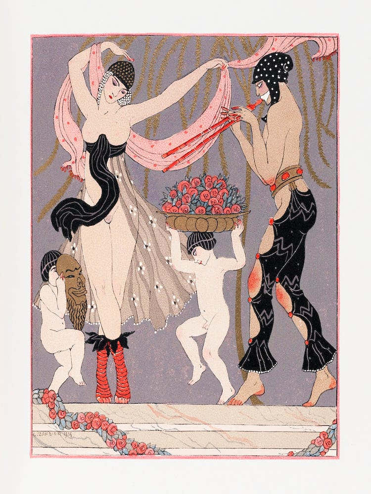The Dance Of The Flowers (1929), George Barbier