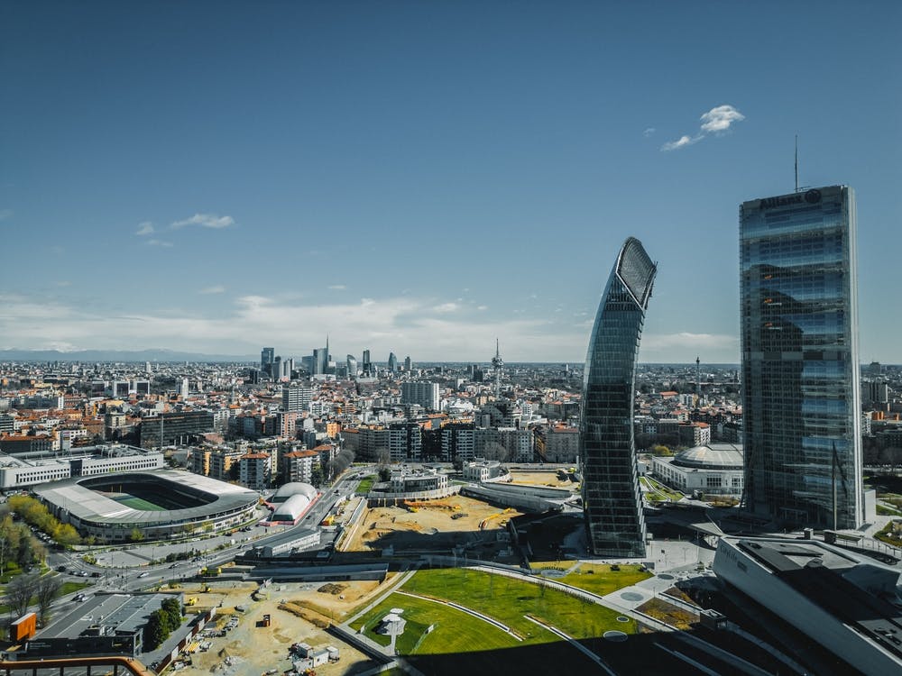 Milan Print, Milan Travel Poster, Italy Cityscape Decor, Milan Illustration, Milan Painting, Europe City Poster, Milan Travel Gift.