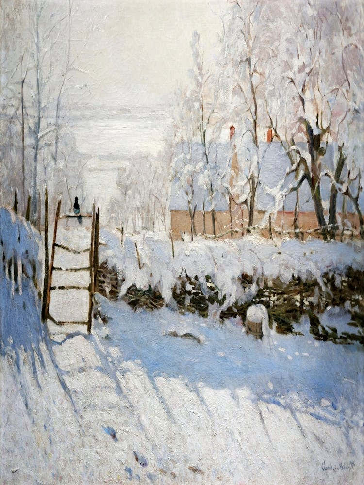 Claude Monet - Winter Landscape