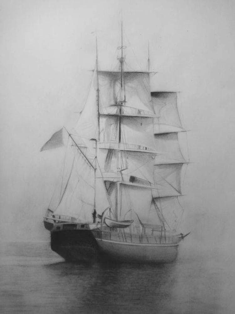 Just a ship