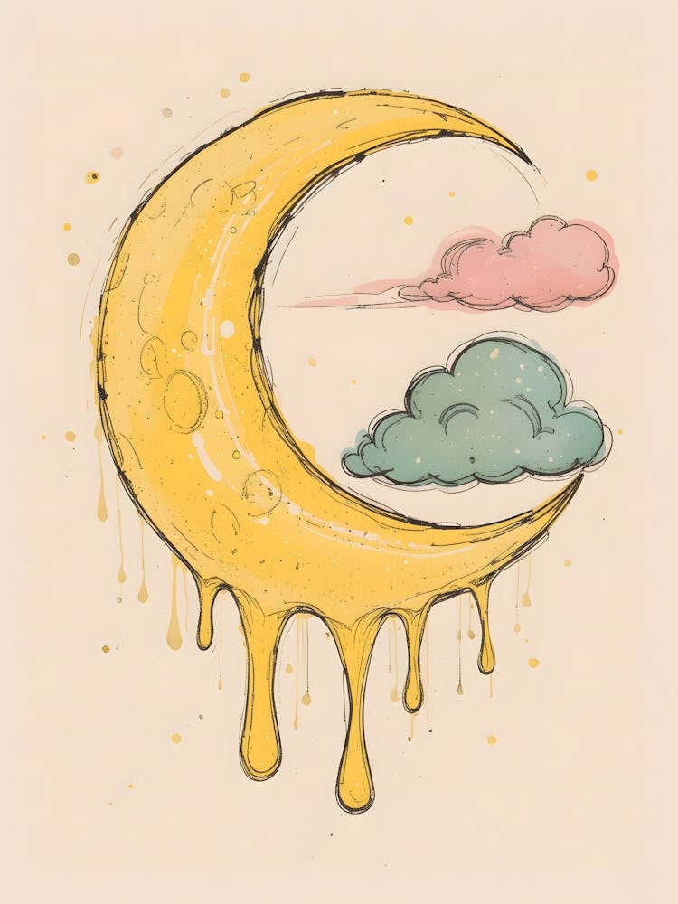 Dripping Moon