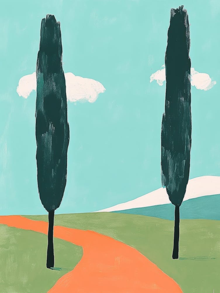 Cypress Trees 10