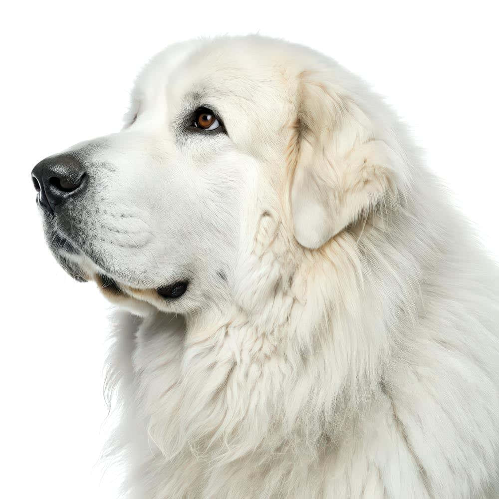Great Pyrenees Dog Portrait