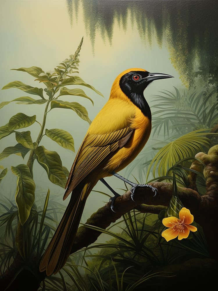 Tropical Symphony: Wilson's Bird-of-Paradise Decor
