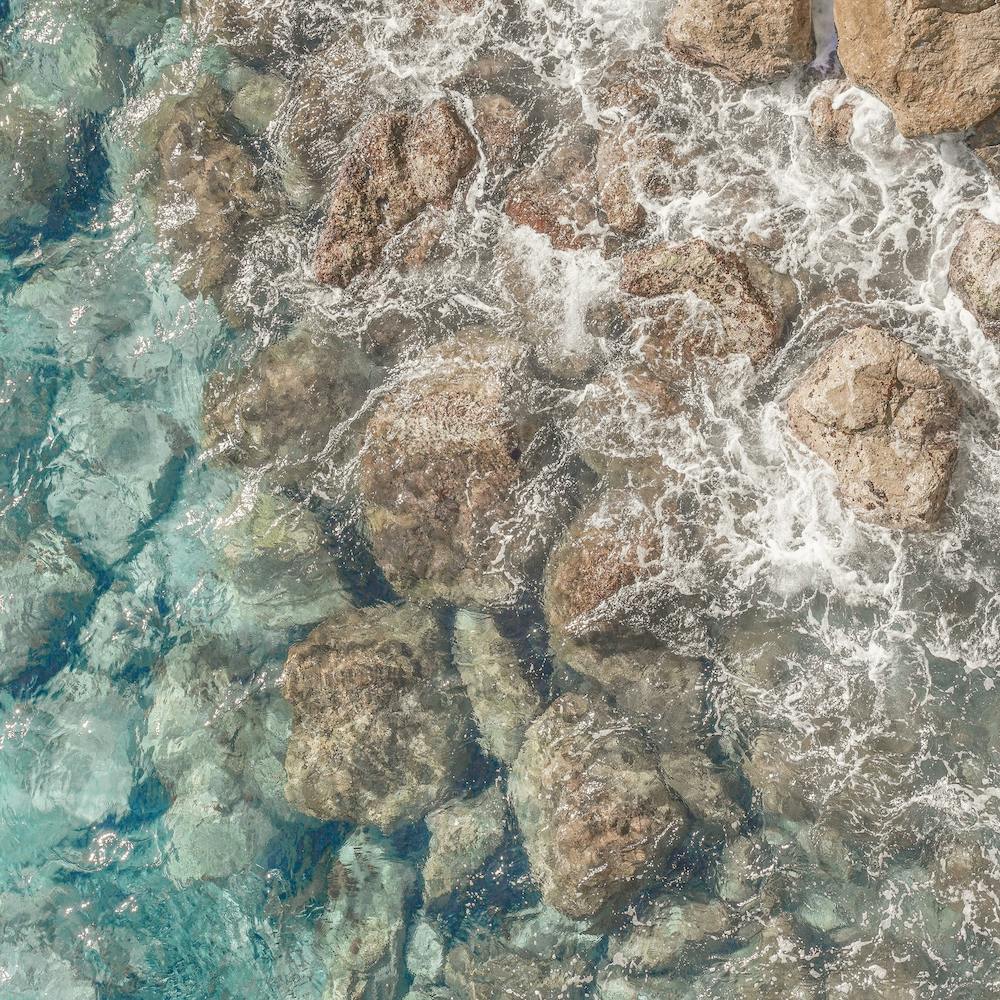 Rocky Coastline Square