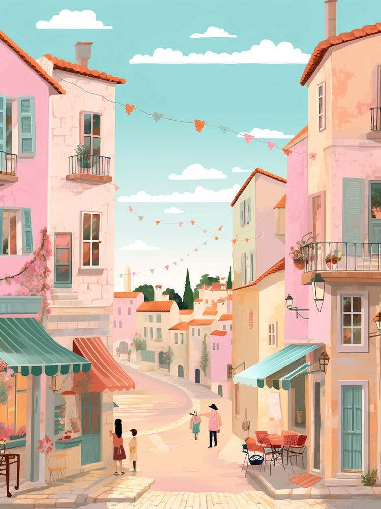 Pula Croatia 2 Illustration