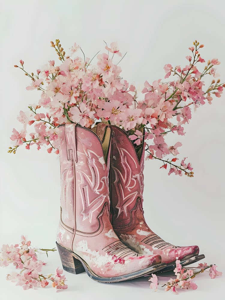 Pink Cowboy Boots 21