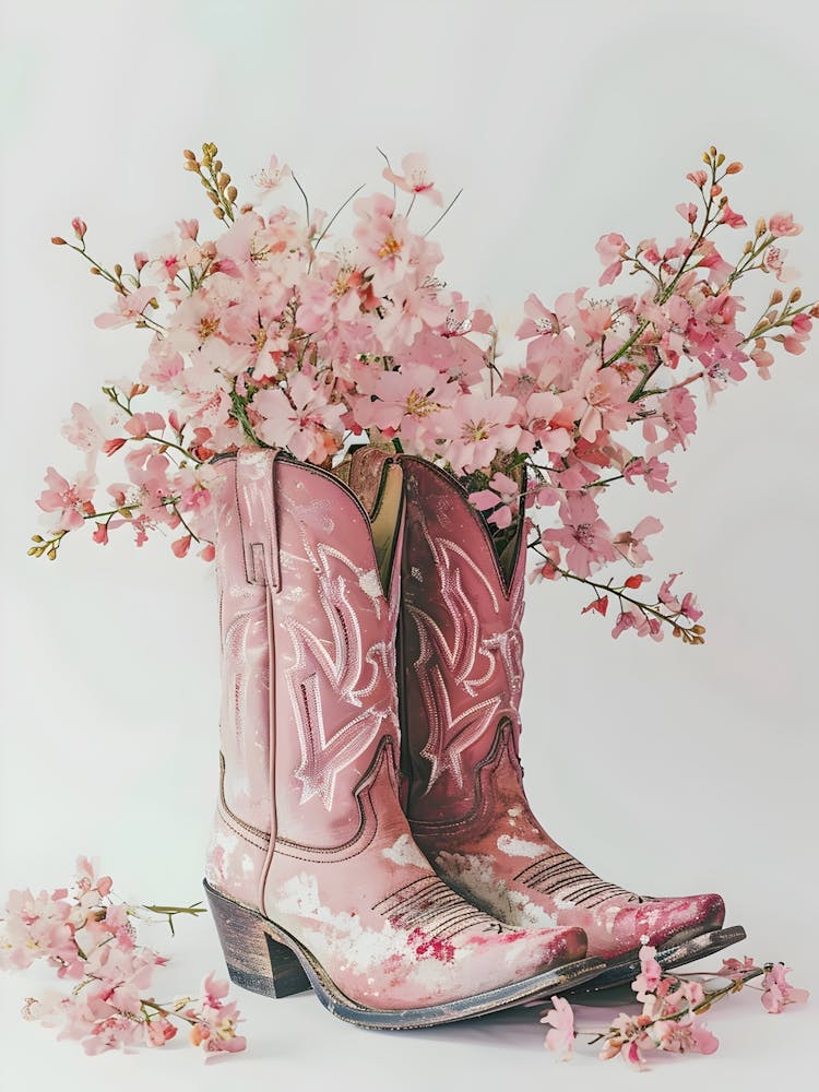 Pink Cowboy Boots 21