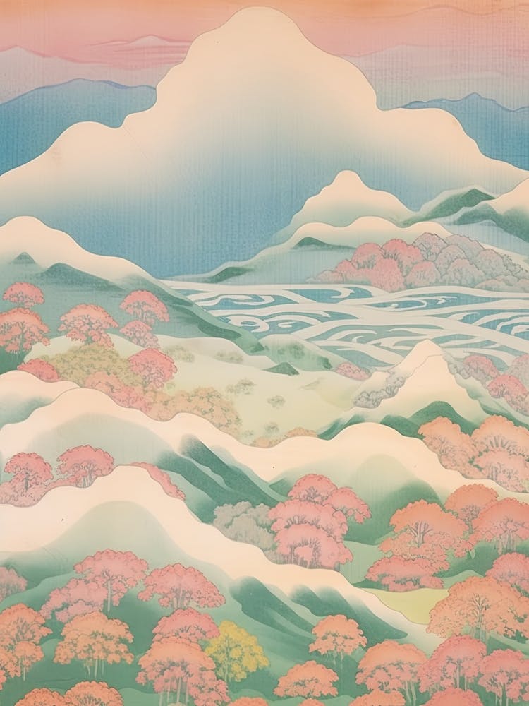 Mount Haku In Ishikawa Gifu Toyama, Japanese Landscape 3