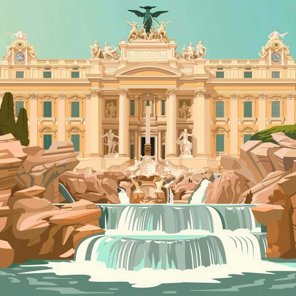 Vatican Fountain Trevi