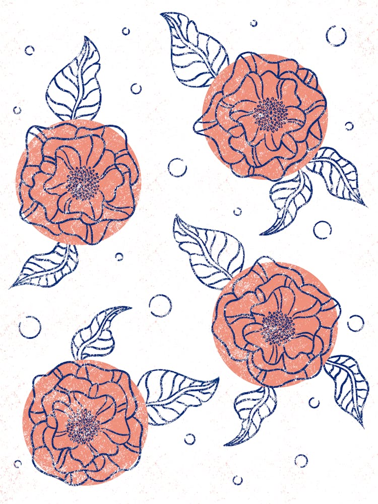Sketchy Floral Pattern 2