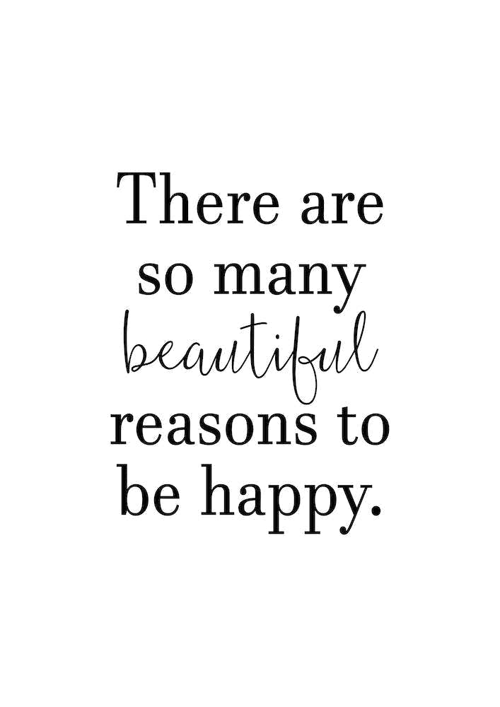 So Many Beautiful Reasons