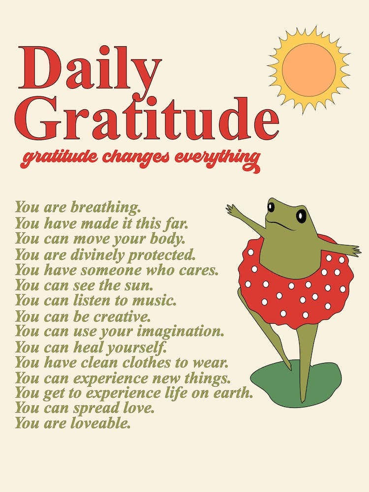 Daily Gratitude