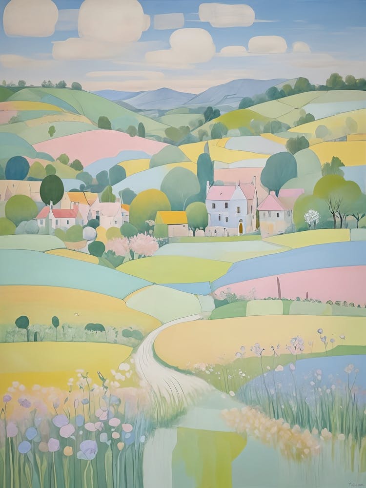 Pastel Summer's Day Art Print by Daydream Pacific – Fy!