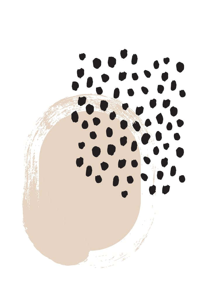 Abstract Nude And Black