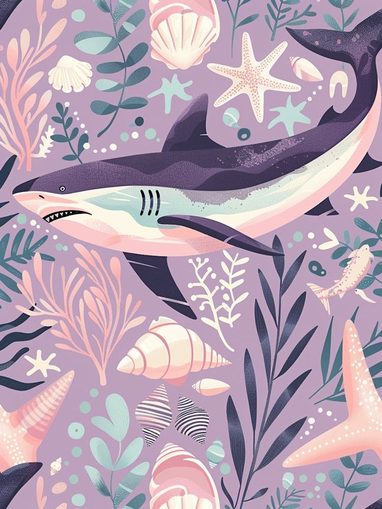 Purple Common Thresher Illustration 3