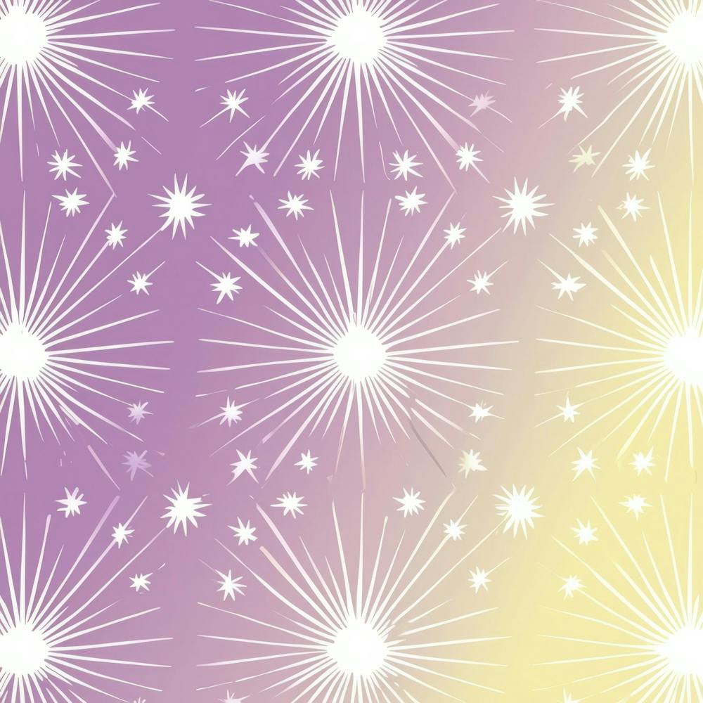 Purple And Yellow Fireworks Background