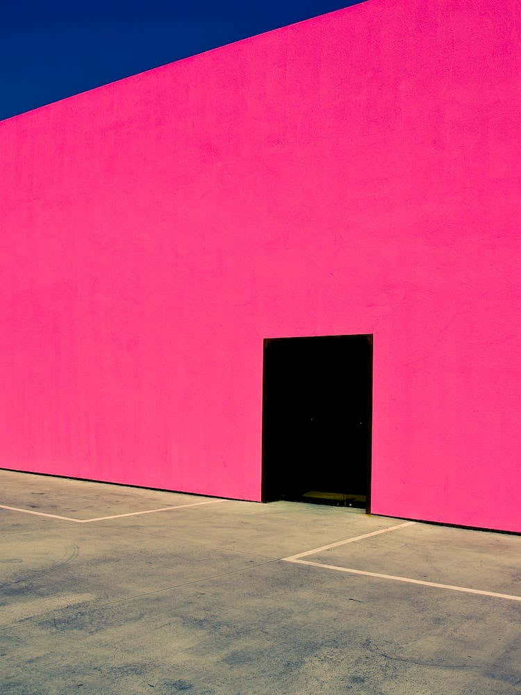 Shocking Pink Wall