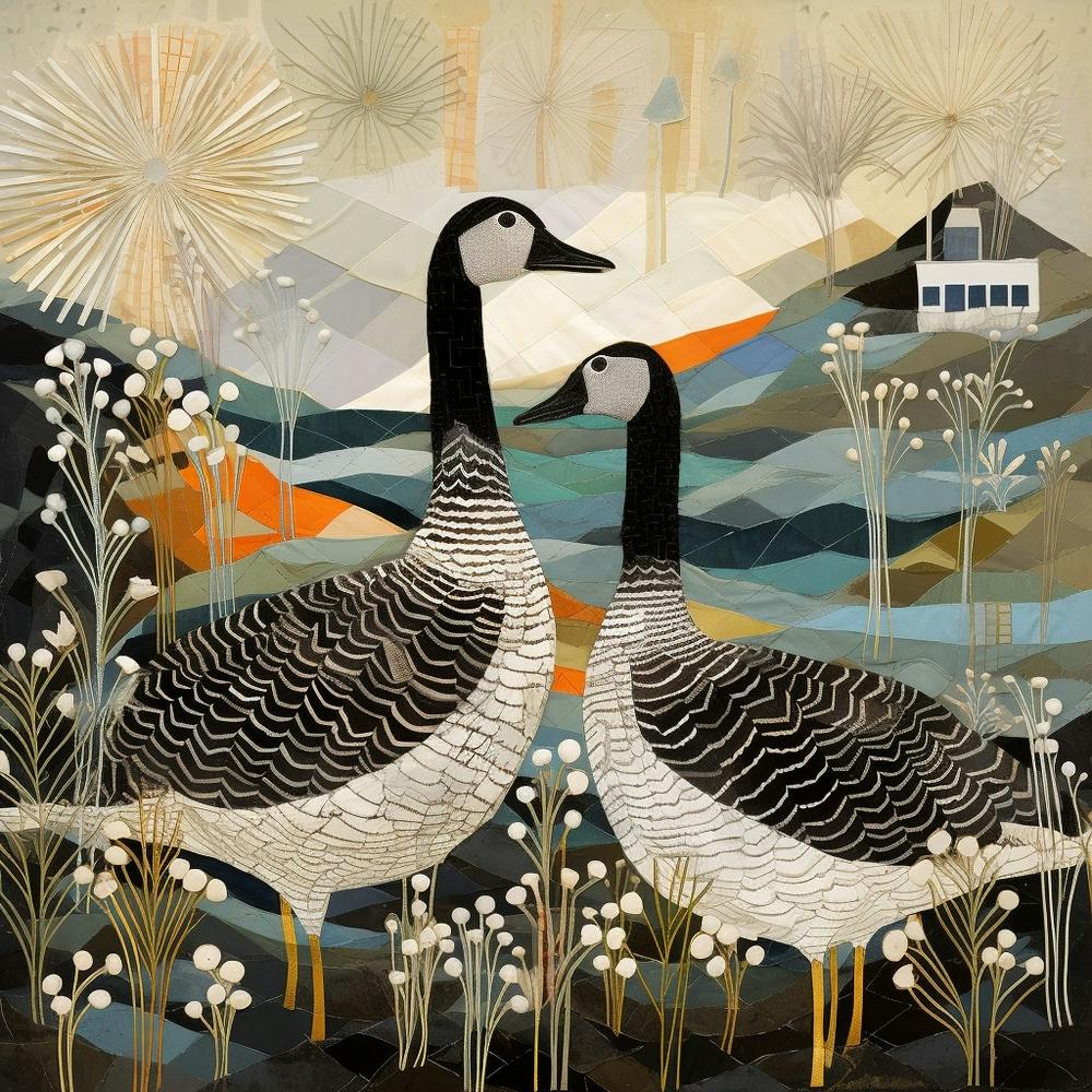 Bird In Nature Goose 1