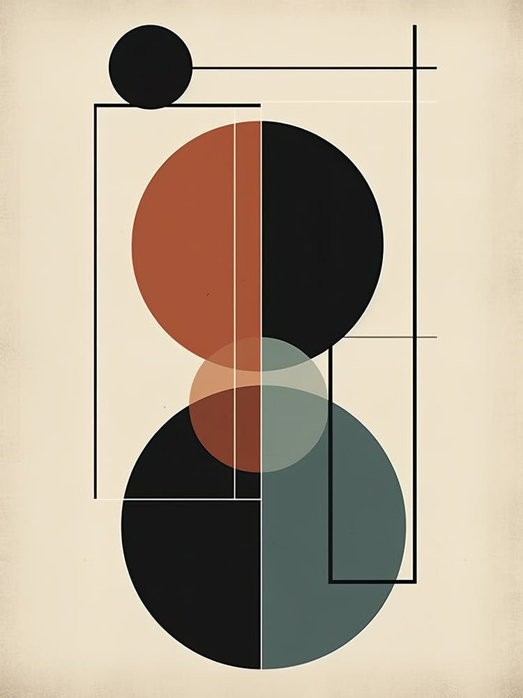 Mid Century Mosaic; Boho Tapestry