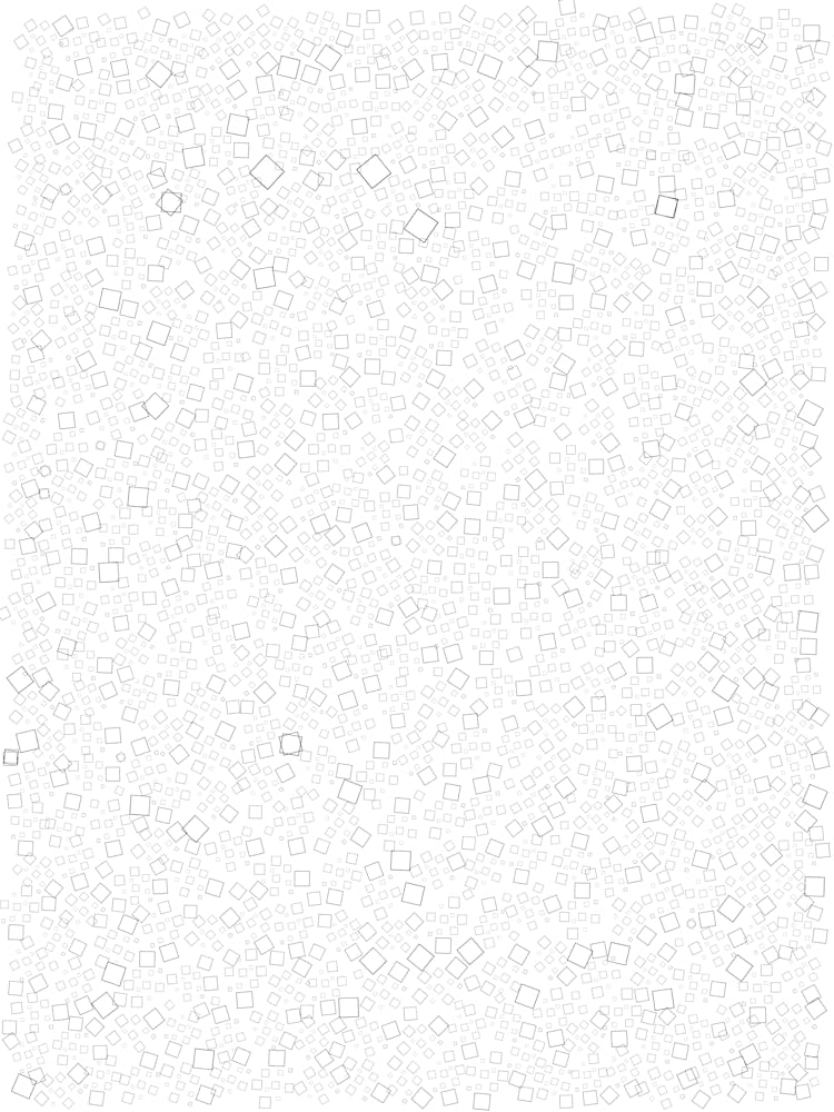 My Life In Weeks. Life Calendar. Color One Field Per Week. Up To 80 Years Old