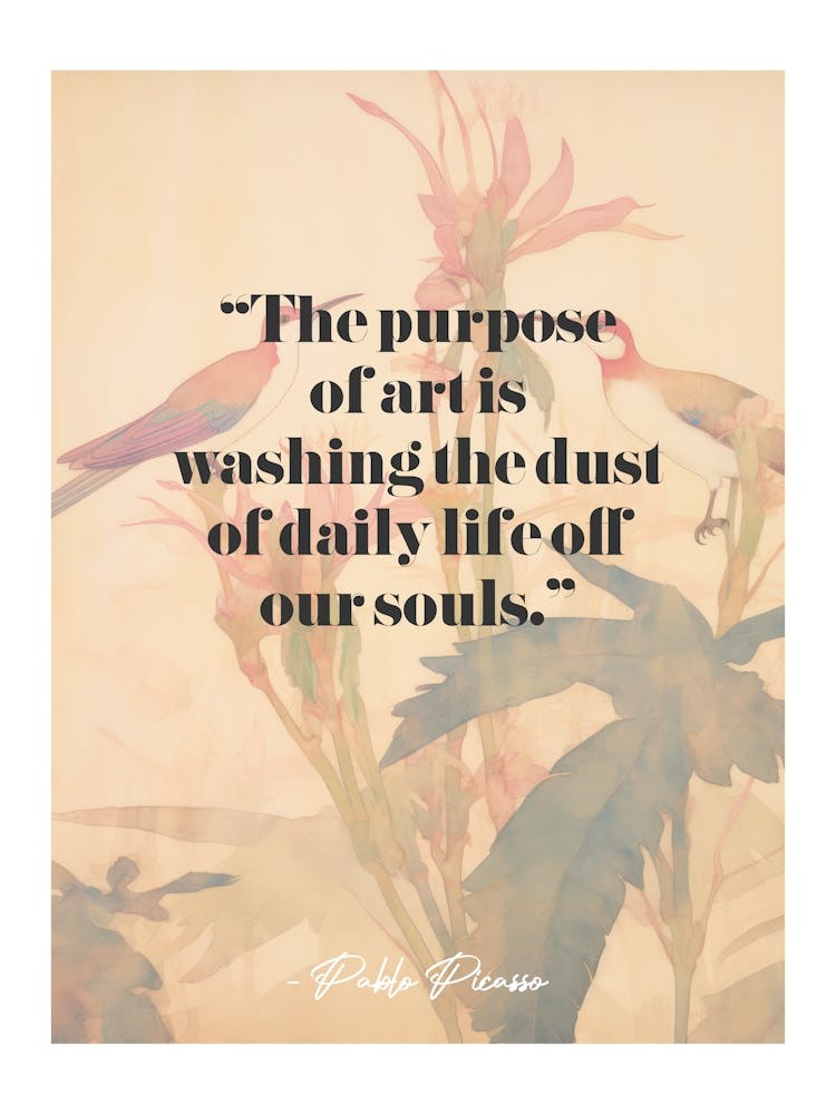 Artist Quote Picasso