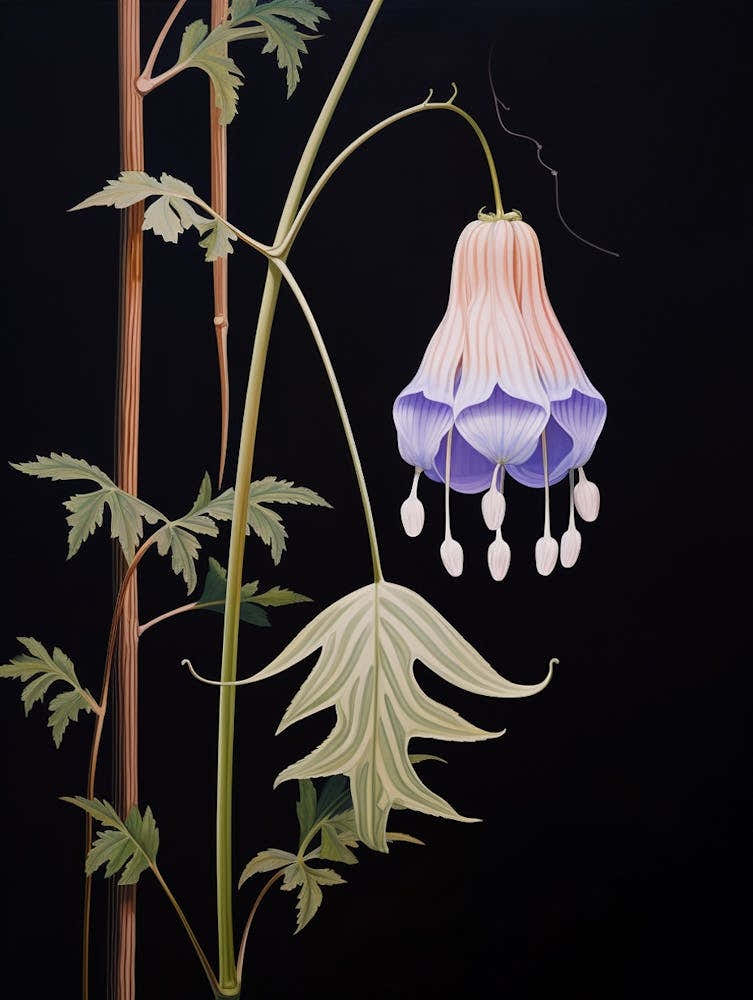 Flower Illustration Bluebell 1