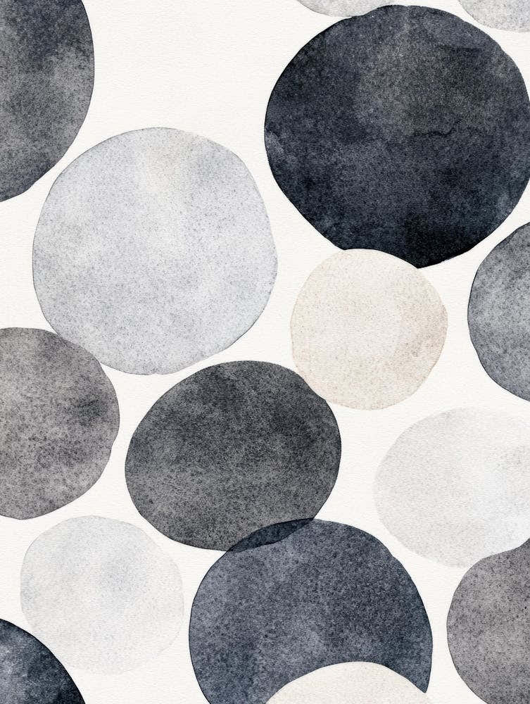 Black And White Circles 14