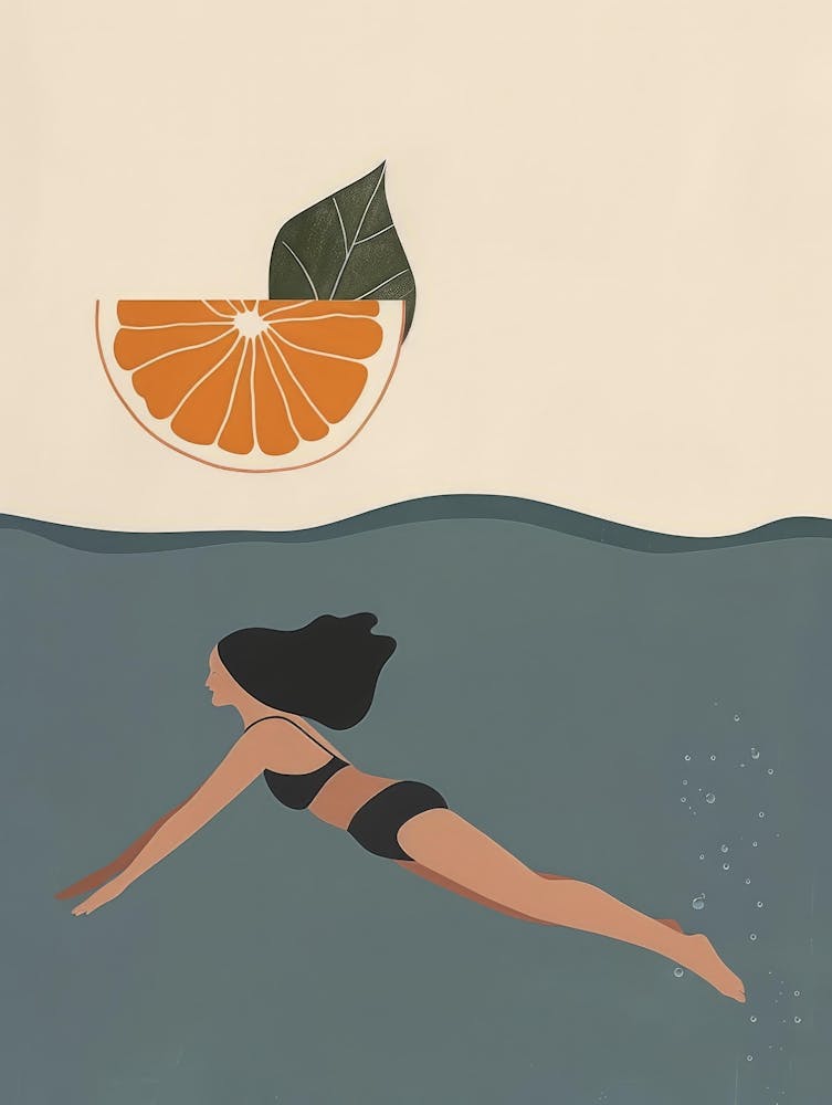 Swimming In The Ocean