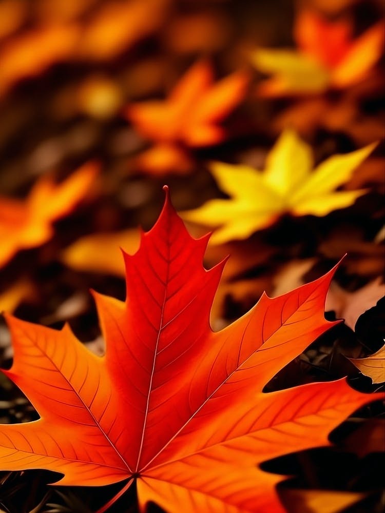 Beautiful Fresh Autumn Leaves