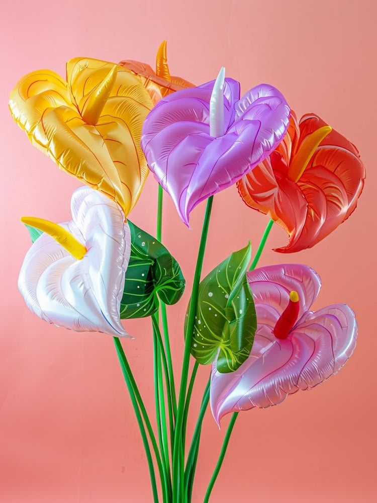 Dreamy Inflatable Flowers Flamingo Flower 2