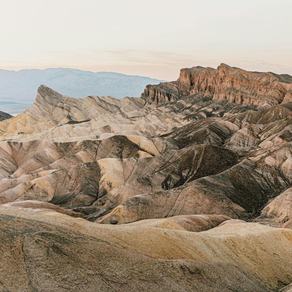 Zabriskie Point Mountain