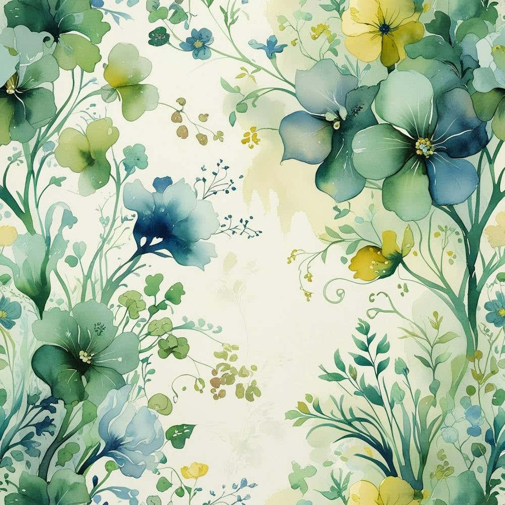 Watercolor Floral Pattern
