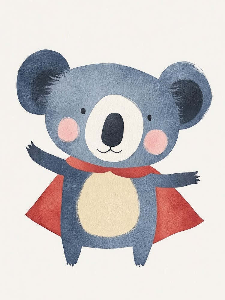 Koala Super Hero