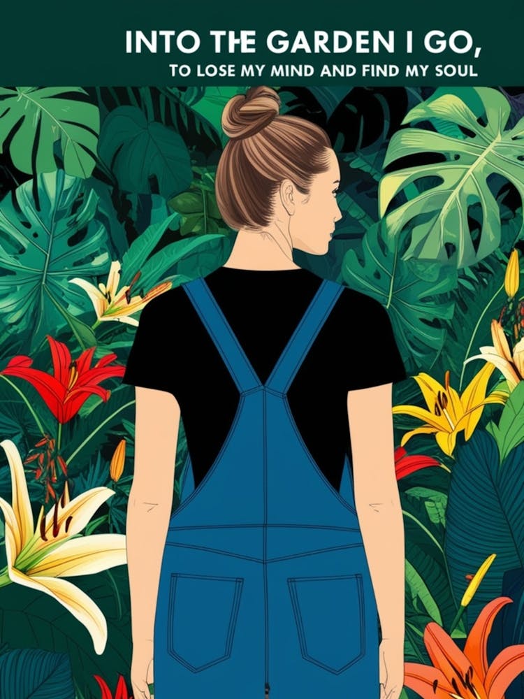 Into The Garden I Go To Love My Mind And Find My Soul