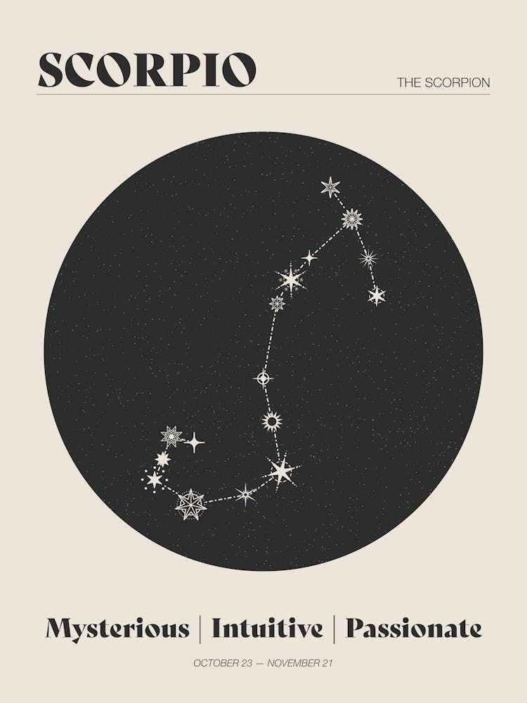 Astrology Constellation - Scorpio