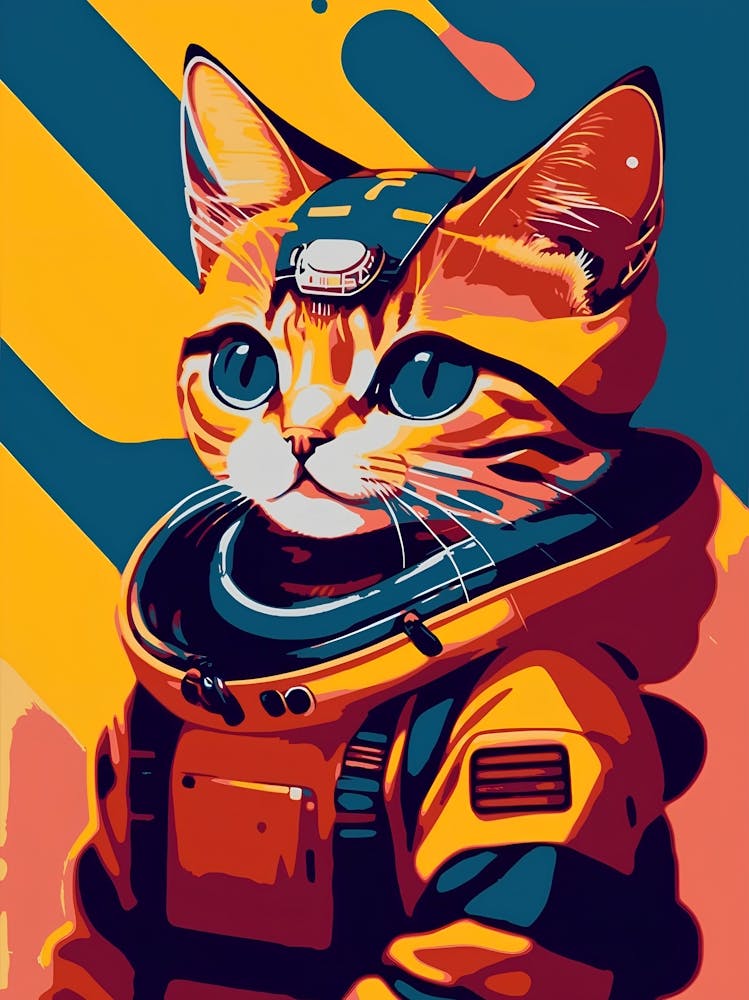 Astronaut Cat