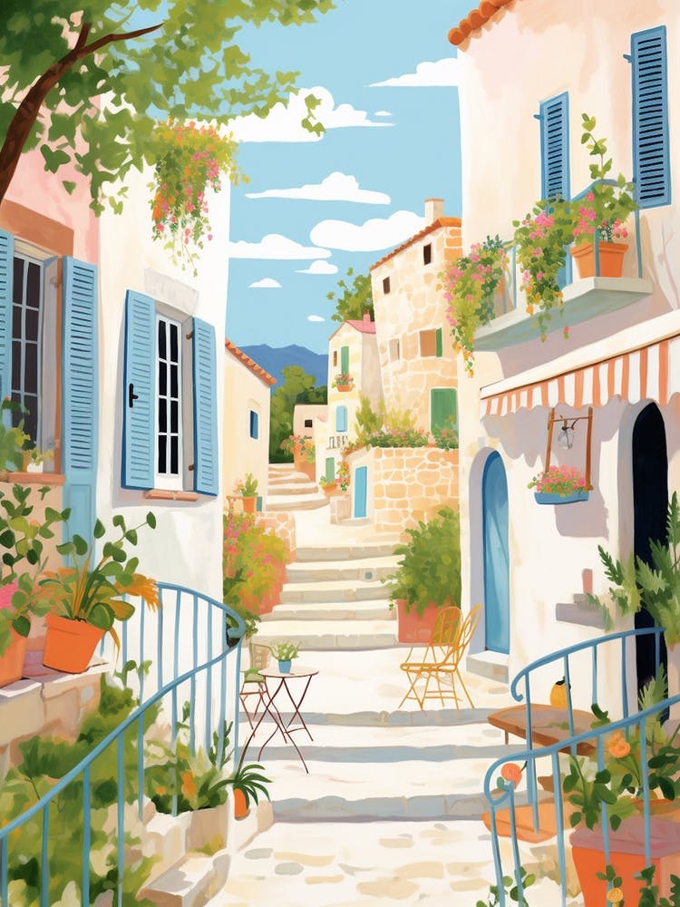 Hvar Croatia 2 Illustration