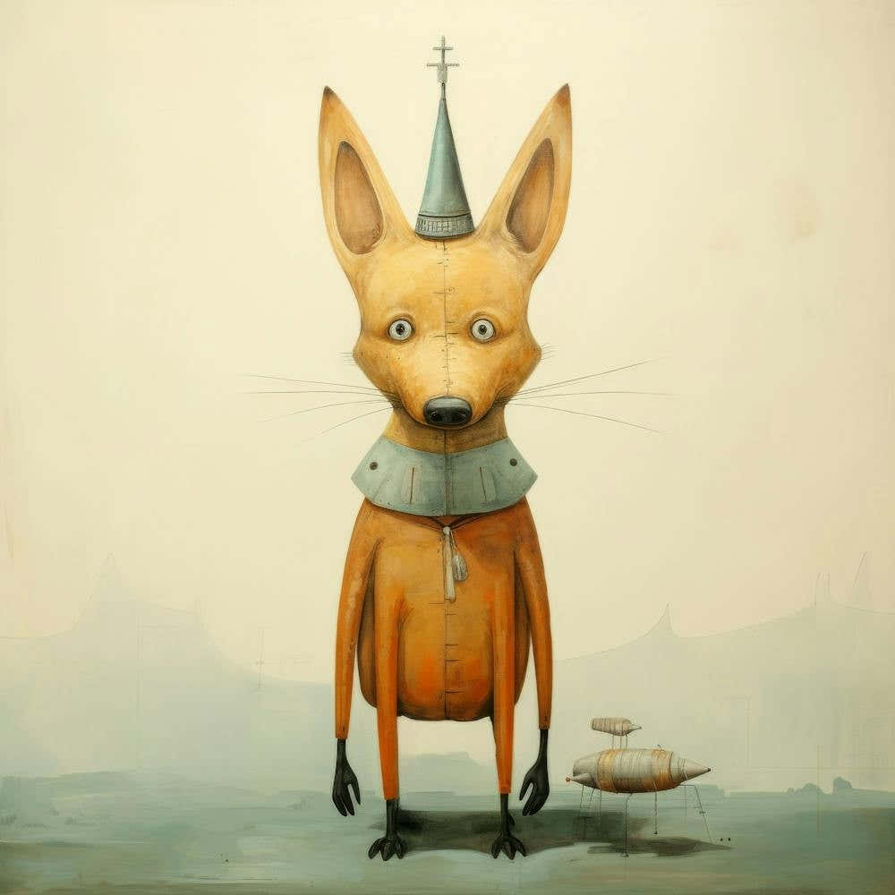 Fox In A Hat