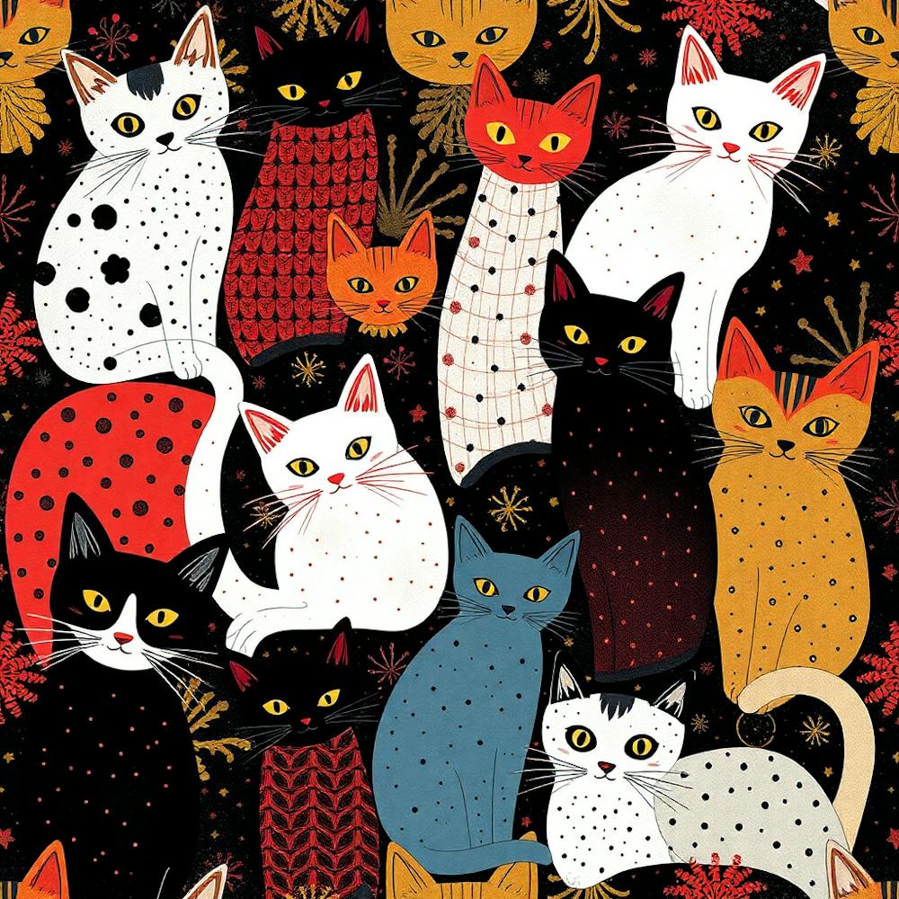 Christmas Cats