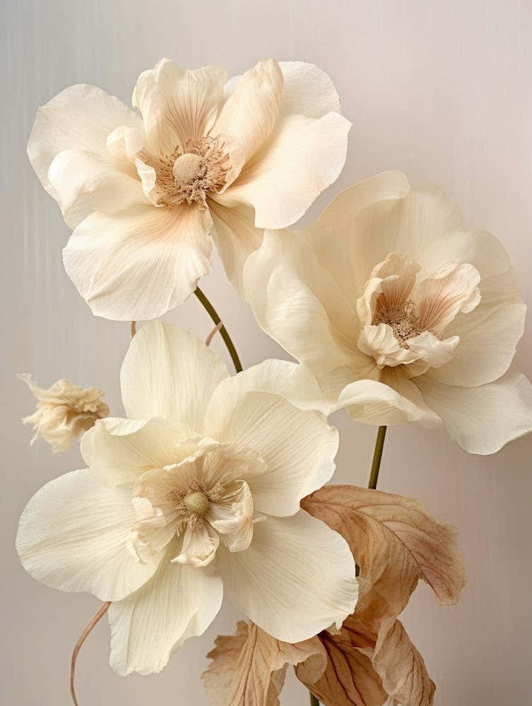 Boho Dried Flowers Hellebore