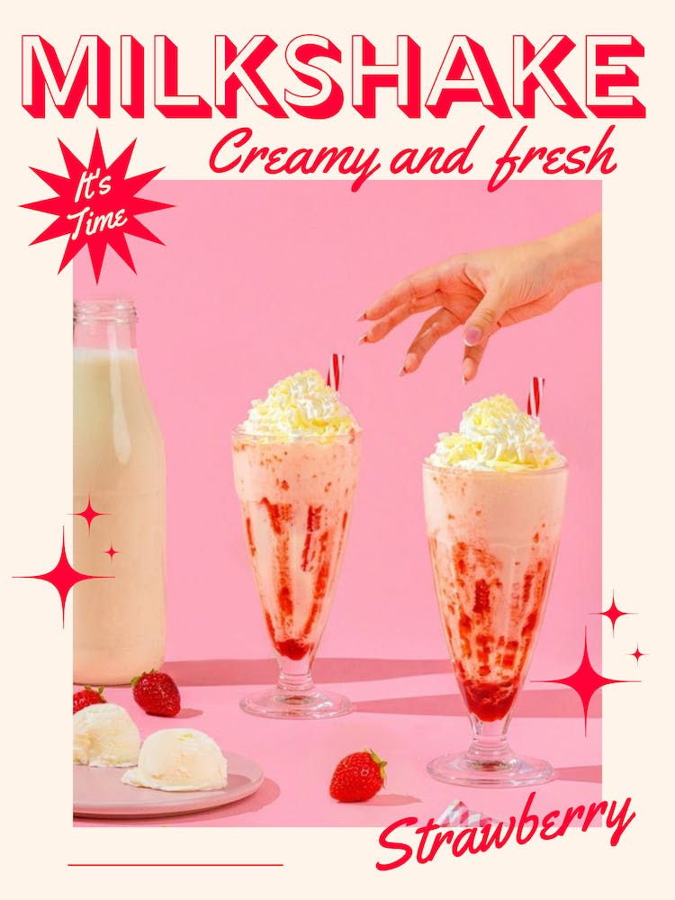 Milkshake - Creamy And Fresh