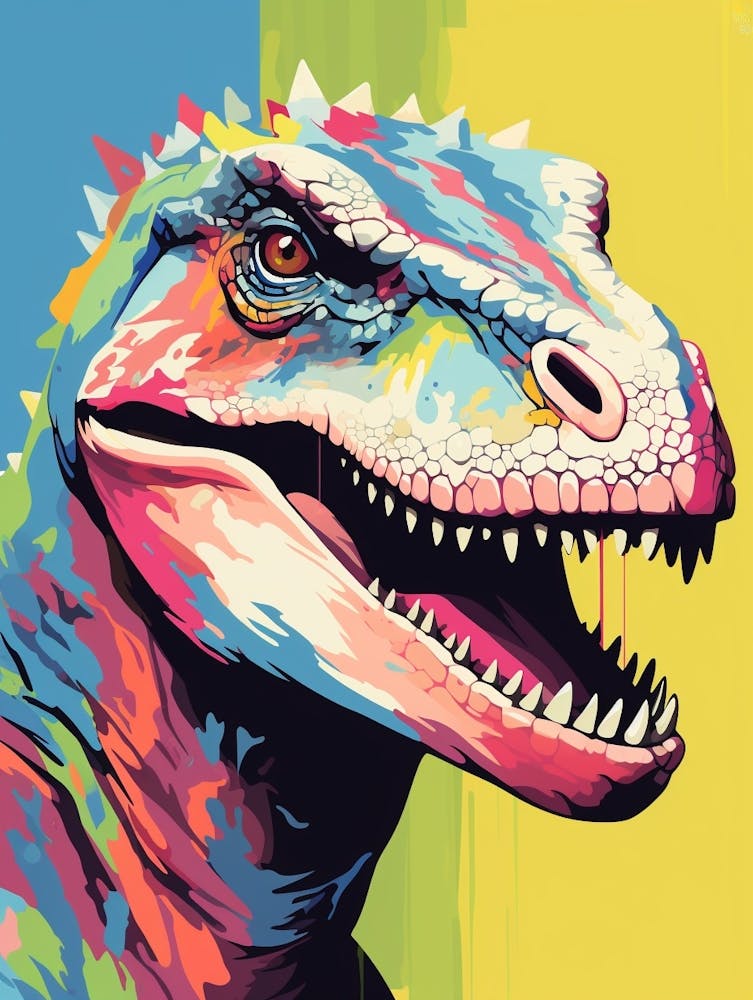 Colourful Dinosaur Suchomimus 5